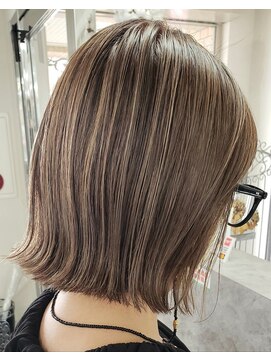 ニコ(nico...) 白髪活かしカラー☆