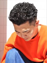 ガズル ハラジュク(GUZZLE HARAJUKU)&nbsp;宮城リョータ風ワイルドツーブロックモテる黒髪短髪パーマ