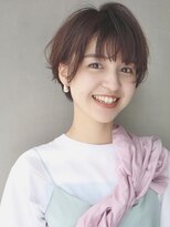 ジェムバイアルテフィーチェ(gem by artefice)&nbsp;小顔揺れ髪ショート/ショートボブ/耳かけショート