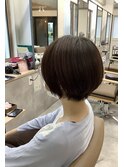 小顔補正立体カット