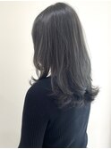 ダークアッシュ＋レイヤーロング