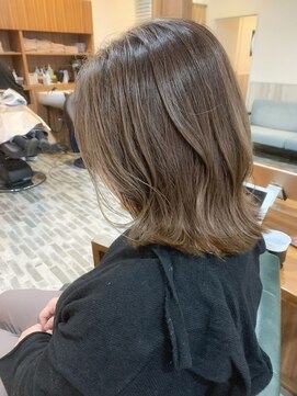 ビーチ ヘア メイク 綱島店(BEACH hair make) 外ハネ☆オリーブベージュ