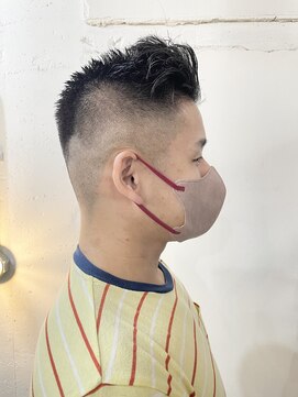 カゼ ダイカンヤマ Kaze DAIKANYAMA 大人メンズののテッズヘア