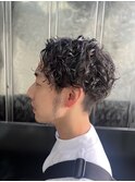 スパイラルパーマ
