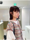 【emme×石崎】小顔ミディアム外ハネボブ