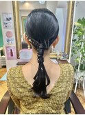 タイトヘアアレンジ