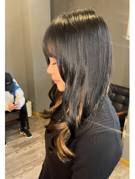 ヘアーサロン アトリエ(Hair salon ATORIE) ロングレイヤーヘアカラーインナーカラーブリーチ