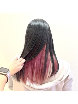 シーエーペッツ(CA-PETZ) インナーカラー×ピンクパープル