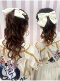 ガーリースタイル/心斎橋/ヘアメ/セットサロン