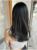 ロングレイヤー×ミルクブラック