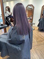 ウニレ バイ センス(unire by sense)&nbsp;【ブリーチカラー】透明感艶々に仕上がるラベンダーカラー