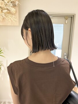 クーナバイトマト 横浜(Cuna by TOMTO) 【YUYA】ぱつっとボブ_大人ボブ_外はねボブ