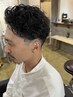 メンズカット+パーマ ￥８０００