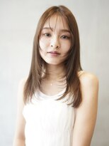 ニコ トウキョウ ヨコハマ(nico)&nbsp;レイヤーカット/デザインカラー/ウェットヘア/オリーブベージュ