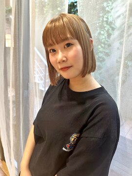 ジェノ(JENO by apish) 切りっぱなしボブ