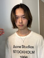 =メンズボブ/スパイキーショート/ニュアンスパーマ／MEN’S HAIR