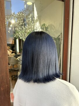 アン ブリーチ(UN BLEACH) ブルーブラック