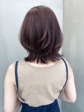 ギークス(GEEKS) 【GEEKS渋谷】レイヤー/ブラウン/透明感/ネオウルフ/春夏カラー