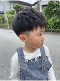 キッズカット　ツーブロックスタイル