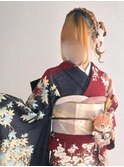 成人式前撮りヘアメ♪_ユウ