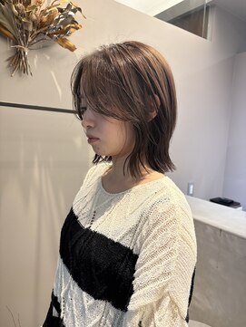 ニール(niil) 【REINA】ボブレイヤー×カーテンバング