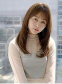 ふんわり内巻きレイヤーカット*顔周りレイヤー*髪質改善2
