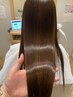人気No2【きらいなクセ毛とサヨナラ】★髪質改善ストレートエステ極★+カット