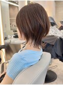 くびれウルフ　ウルフカット　ハッシュカット　ネオウルフ