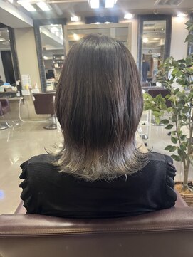 リファイン 羽村店 くびれヘア/アプリコットオレンジ/夏のヘアアレンジ/羽村