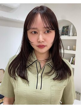 シエカ(CIECA.) ウェーブショート/セクションカラー/マッシュラインカール