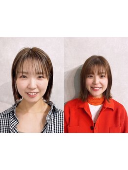 実力派女性スタッフ多数在籍♪女性スタッフのみのアットホームな雰囲気のサロンです☆【宇都宮市西大寛】