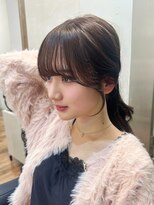 アリスバイアフロート 自由が丘(ALICe by AFLOAT) 結んでも可愛いお顔周りカット/前髪カット【自由が丘】