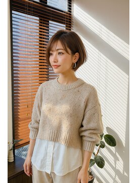 コポル(Copol) まわりと差がつく大人ショート×マロンベージュ