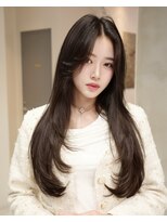 ジュノヘアージャパン 表参道(JUNO HAIR JAPAN)&nbsp;黒髪/クラゲヘアー/オリーブグレー/小顔/ココアベージュ/渋谷