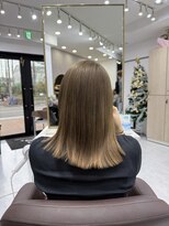 アイズ 横浜(IS)&nbsp;【HARUNA指名】ミルクティーベージュ/ブリーチあり/横浜美容室