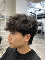 フィフスパーク(fifth PARK)&nbsp;渋谷シャドウパーマ波巻きスパイラルルーズパーマ束感fifth色気