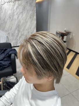 ラピス 大阪アメ村店(Lapis) メンズバレイヤージュ