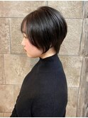 黒髪 縮毛矯正 髪質改善 20代 30代 艶髪 グレージュカラー 美髪