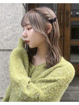 ロチカバイドールヘアー 心斎橋(Rotika by Doll hair) ブリーチ×ヘアアレンジ