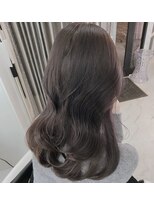 ジレ バイ マッドグラマー(GILET by mad grammar) パープルグレージュ x レイヤーカット