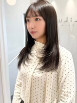 リル 四条河原町(LiLu)&nbsp;ミディアムレイヤーくびれレイヤー外ハネミディアム小顔レイヤー
