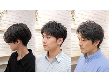 アペゼギンザ(apaiser ginza)の写真/【完全貸切/平日22時まで】 「キメすぎない」が、一番かっこいい。清潔感あふれる自然体メンズカット/銀座