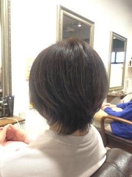 ヘアー グリーン(hair green) 40代50代60代/ナチュラルショート/ショートボブ