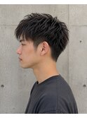 【ツーブロックショート】清潔感重視の社会人に
