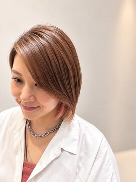 トランスサロン 吉祥寺(TRANS SALON) 曲がる縮毛矯正×３D耳ポイントカラー