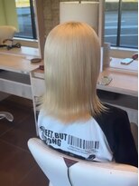 アース 郡山コスモス通り店(HAIR&MAKE EARTH)&nbsp;外はねゴールド