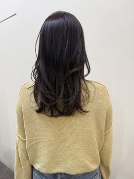 ヒントステーション(HINTSTATION) 〈浅草 半個室〉透明感ココアブラウンナチュラルレイヤー