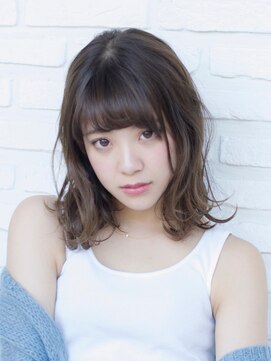 ジーナハーバー(JEANA HARBOR) 【JEANAHARBOR】大人かわいいグレージュミディアム☆表参道