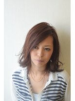 ヘアー ワンアビル(Hair One Abile)&nbsp;ラフなこなれ感☆切りっぱなし外ハネボブ☆