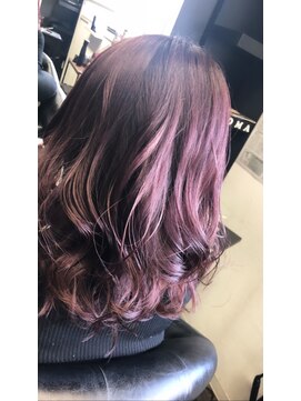 アクタノイドエット(acta noid etto) 透明感ヴァイオレットpink  #Shunichi